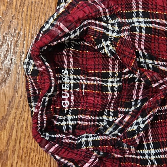 Guess Plaid Dress - Size 6 - Picture 2 of 4